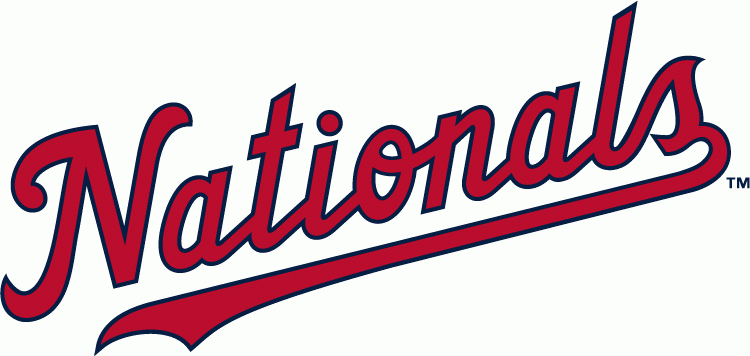 Washington Nationals 2011-Pres Wordmark Logo iron on heat transfer